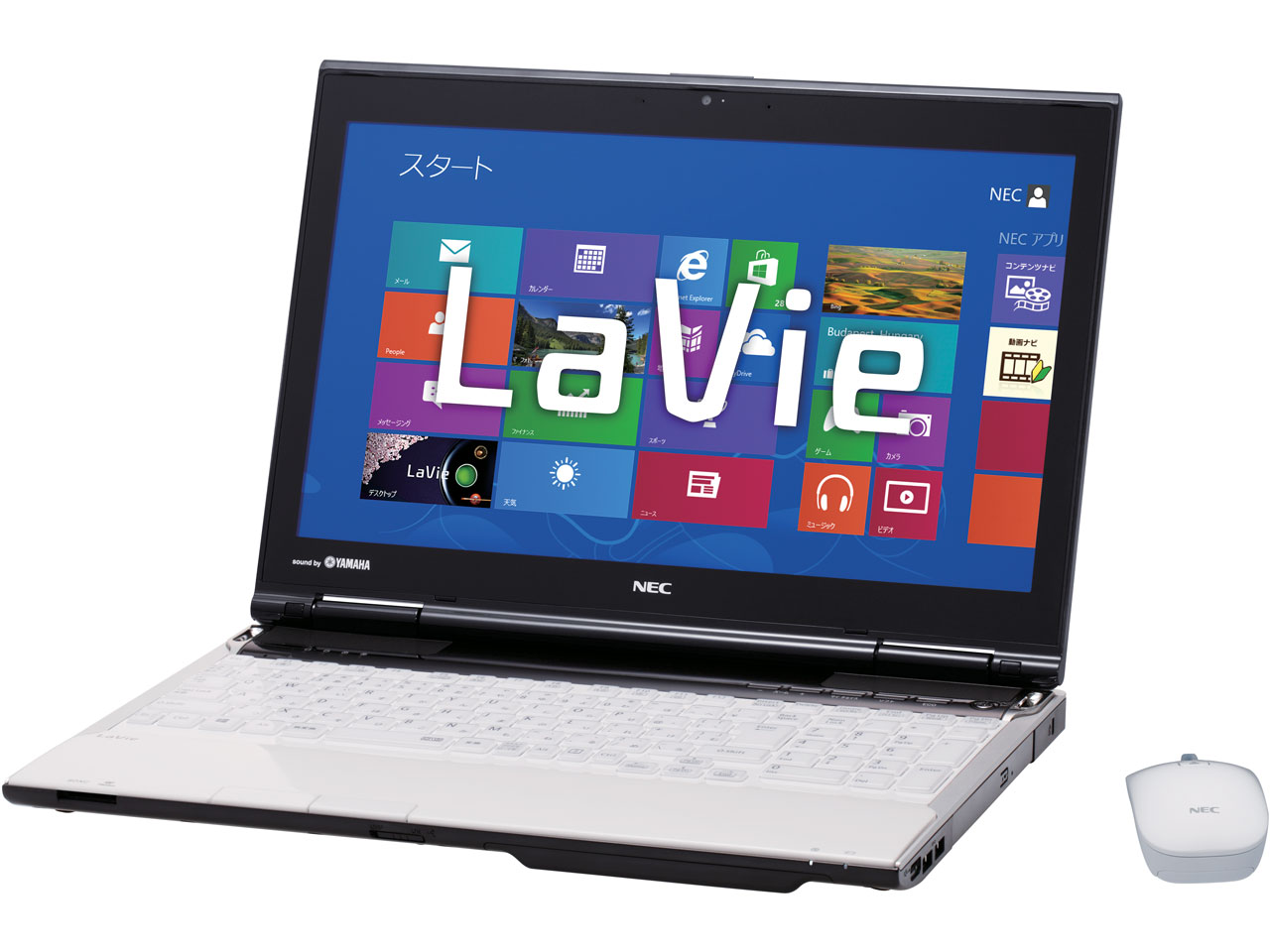 良品】NEC Lavie S LS550/Msw 白 - ノートPC